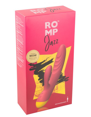 ROMP - Jazz - Rabbit Vibrator - Rød