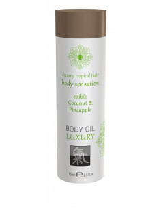 Shiatsu - Massage Olie - Ananas og Kokos Duft - 100ML