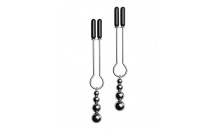 Master Series - Adorn Triple Bead Nipple Clamp Set - 60 Gram