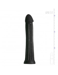 All Black - XXL Dildo - 31.50 Cm - Sort