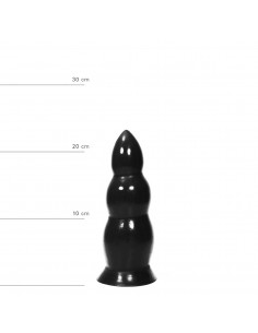 All Black - XXL Dildo - 23 Cm - Sort 2