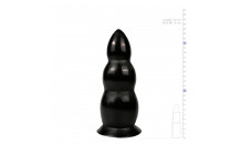 All Black - XXL Dildo - 23 Cm - Sort