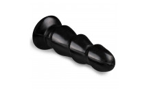 All Black - XXL Dildo - Anal Dildo - 17 Cm - Sort