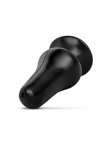 All Black - XXL Dildo - Butt Plug  - 13 Cm - Sort