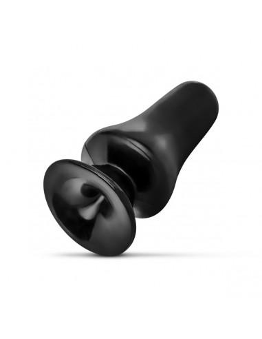 All Black - XXL Dildo - Butt Plug  - 13 Cm - Sort