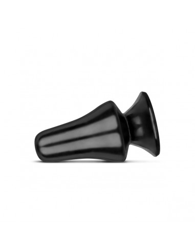 All Black - XXL Dildo - Butt Plug  - 13 Cm - Sort