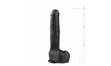 Realistic Dildo - Sort - 29.50 CM