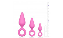 Easytoys - PINK - Butt Plug Sæt - 3 STK