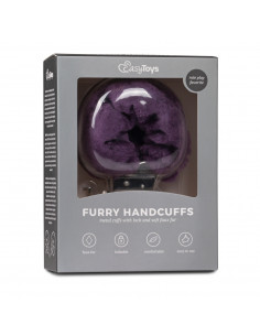 Furry - Plys Håndjern - Lilla
