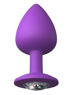 Fantasy For Her - Lilla - Butt Plug Med Sten - Large 2