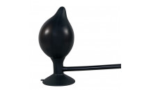 True Black inflatable Analplug