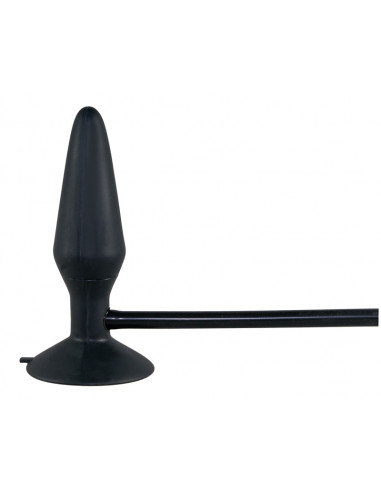 True Black inflatable Analplug