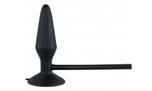 True Black inflatable Analplug