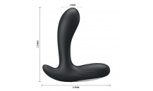 Pretty Love - Backie Vibrerende Butt Plug - Sort