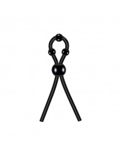 Evolved - Ultimate Silikone Lasso Cockring - Sort 2