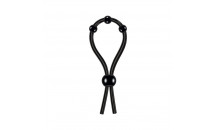 Evolved - Ultimate Silikone Lasso Cockring - Sort