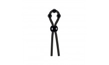 Evolved - Ultimate Silikone Lasso Cockring - Sort