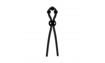 Evolved - Ultimate Silikone Lasso Cockring - Sort