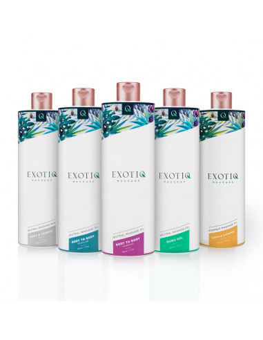 Exotiq - Vanilie & Karamel - Massage olie - 500 ml