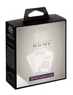 Fifty Shades of Grey - Play Nice Talk Dirty Inspirations...