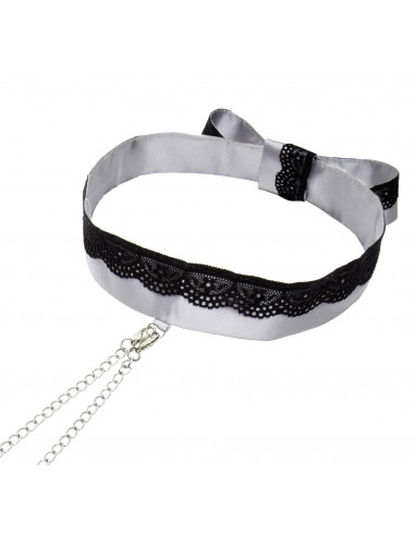 Fifty Shades Of Grey - Play Nice Satin Halsbånd...