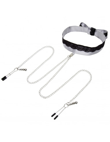 Fifty Shades Of Grey - Play Nice Satin Halsbånd...