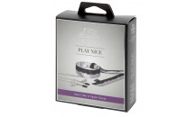 Fifty Shades Of Grey - Play Nice Satin Halsbånd & Nippel Klemmer