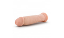 Dr. Skin -  Dildo Med Sugekop 9,5" - Vanilla
