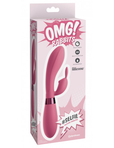 OMG! - Selfie - Kanin Vibrator - Pink