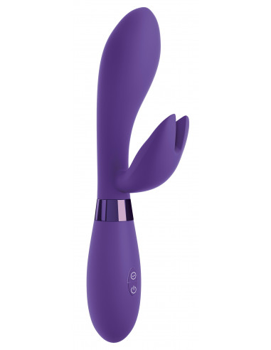 OMG! - Bestever - Kanin Silikone Vibrator - Blå