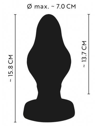 ANOS - Super Soft Butt Plug - Large