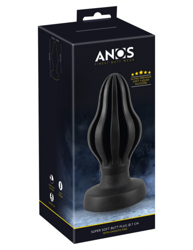 ANOS - Super Soft Butt Plug - Large
