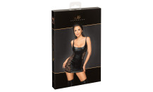 Noir Handmade - Wetlook Kjole Med Blonde