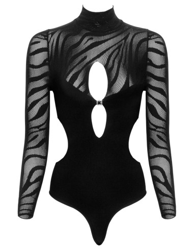 By Cottelli Collection - Langærmet Body - One Size