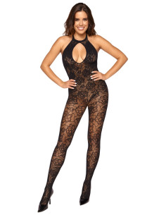 By Cottelli Collection - Blomster Catsuit - One Size