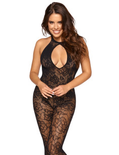 By Cottelli Collection - Blomster Catsuit - One Size 2
