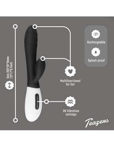 Teazers - Rabbit Vibrator - Sort