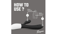 Teazers - Rabbit Vibrator - Sort