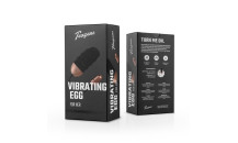 Teazers - Ribbet Vibrerende Æg Med Fjernbetjening