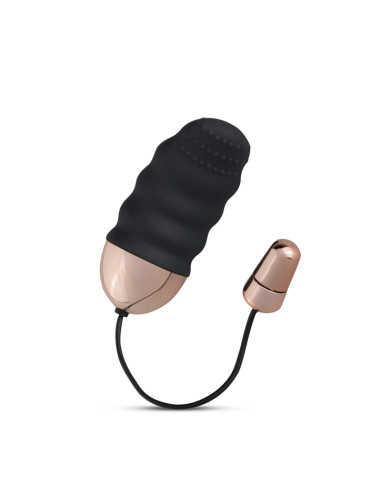 Teazers - Ribbet Vibrerende Æg Med Fjernbetjening