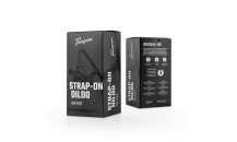 Teazers - Silikone Strap-On - Sort