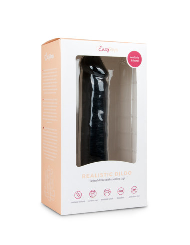 Realistic Dildo - 20,50 Cm - Sort