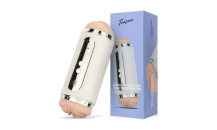 Teazers - Electric Masturbator Double-sided - Hvid