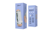 Teazers - Electric Masturbator Double-sided - Hvid