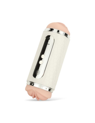 Teazers - Electric Masturbator Double-sided - Hvid