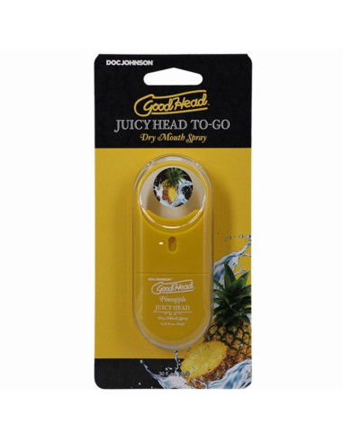 Doc Johnson - GoodHead Juicy Head Dry Mouth Spray ToGo - Pineapple - 9 ml