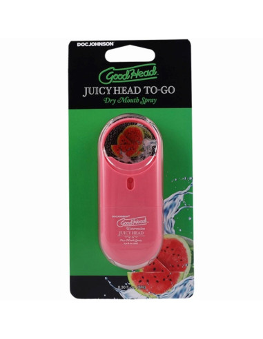 Doc Johnson - GoodHead Juicy Head Dry Mouth Spray ToGo - Watermelon - 9 ml