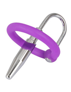 PENISPLUG - Dilator med silikone glansring 2