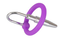 PENISPLUG - Dilator med silikone glansring