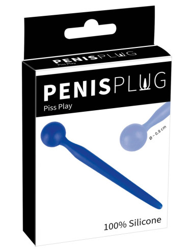 PENISPLUG - Piss Play - Blå